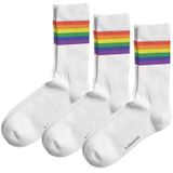 Björn Borg core 3-pack sokken pride wit unisex