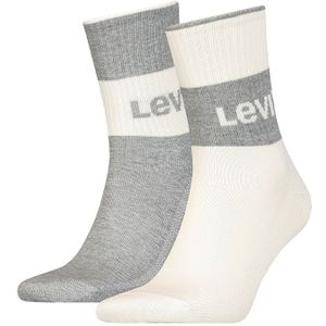Levi&#039;s 2-pack halfhoge sokken logo multi II unisex