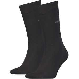 Calvin Klein 2-pack sokken basic logo zwart heren