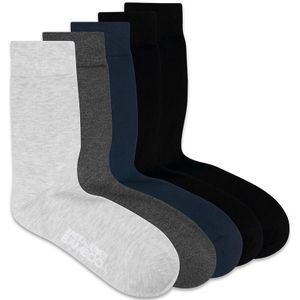 Jack & Jones 5-pack bamboe sokken basic multi heren