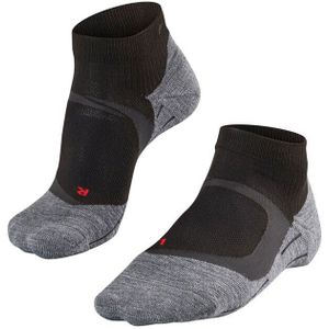 FALKE sokken RU4 short cool women grijs & zwart dames