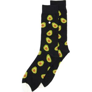 Alfredo Gonzales sokken avocados zwart unisex