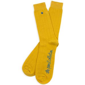 Alfredo Gonzales sokken pencil classic mustard unisex