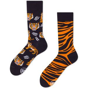 Many Mornings sokken feet of the tiger multi unisex