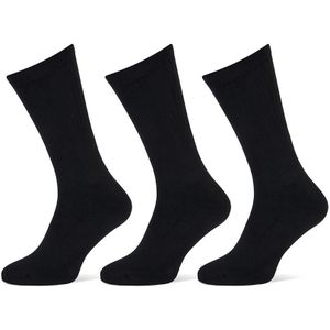 Stapp yellow casual 3-pack sokken zwart unisex
