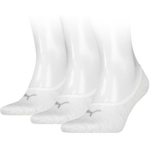 PUMA footies 3-pack sokken wit II unisex