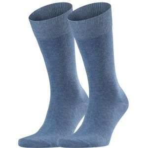 FALKE happy 2-pack sokken licht denim heren