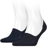 Levi&#039;s sokken 2-pack footies blauw unisex