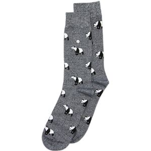 Alfredo Gonzales sokken panda zwart / grijs unisex