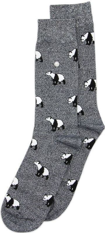 Alfredo Gonzales sokken panda zwart / grijs unisex