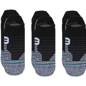 Stance sokken performance feel360 infiknit 3-pack sneakers versa tab zwart unisex