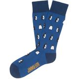 Jimmy Lion sokken penguins blauw unisex