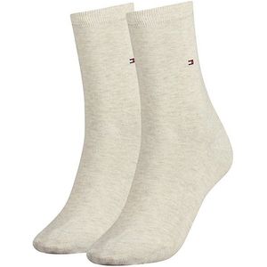 Tommy Hilfiger dames 2-pack sokken casual beige dames