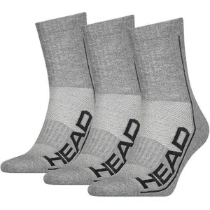 HEAD performance 3-pack halfhoge sokken grijs II unisex