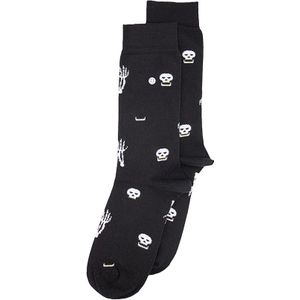 Alfredo Gonzales sokken skull zwart unisex