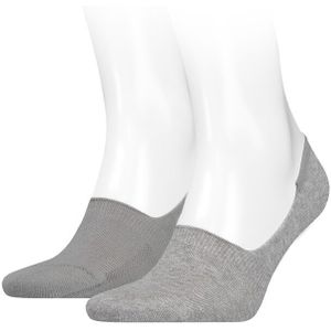 Levi&#039;s sokken 2-pack footies grijs II dames