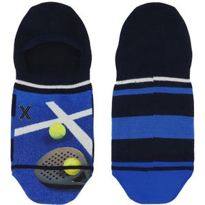 XPOOOS sokken footies padel tennis blauw heren