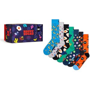 Happy Socks giftbox 7-pack sokken seven days multi heren