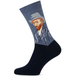 Marcmarcs Y2 sokken van gogh with hat blauw heren