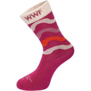 Seas Socks dames sokken orca roze (WWF) dames