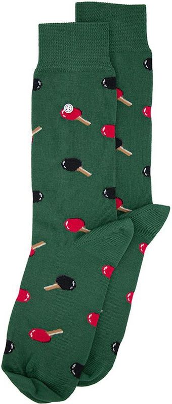 Alfredo Gonzales sokken ping pong groen unisex