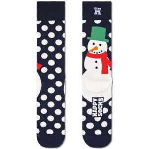 Happy Socks sokken jumbo snowman multi unisex