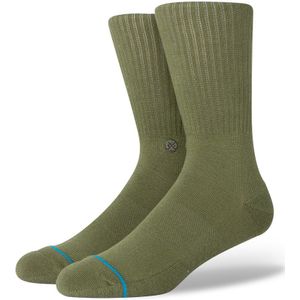 Stance sokken casual icon groen unisex