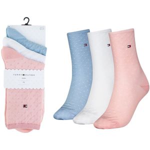 Tommy Hilfiger dames 3-pack sokken gifting dot multi dames