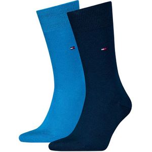 Tommy Hilfiger 2-pack sokken classic blauw IV heren