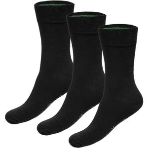 Bamboo Basics 3-pack sokken beau zwart unisex