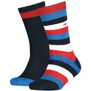 Tommy Hilfiger sokken kids basic stripe 2-pack multi kids