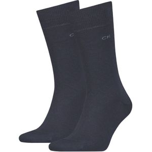 Calvin Klein 2-pack sokken basic logo blauw heren
