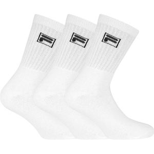 FILA 3-pack sokken full terry icon wit unisex