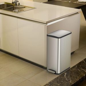 EKO Pedaalemmer Ecoslim Step Bin 2x20L Mat Inox