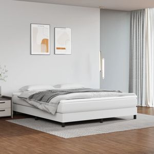 VidaXL-Pocketveringmatras-180x200x20-cm-kunstleer-wit