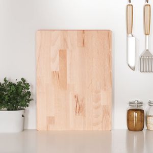 vidaXL Snijplank 40x30x4 cm massief beukenhout