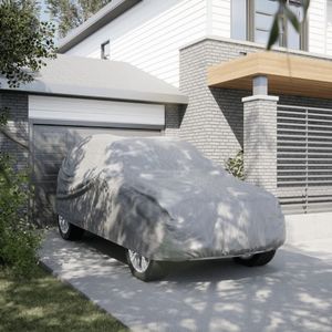 vidaXL Autohoes voor SUV M nonwoven stof volledig grijs