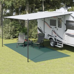 vidaXL Tenttapijt 5,5x2,5 m groen