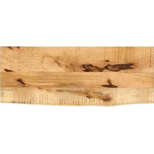 vidaXL Tafelblad met natuurlijke rand 70x40x3,8 cm massief mangohout