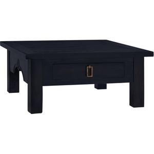 vidaXL Salontafel 68x68x30 cm massief mahoniehout lichtkoffiekleurig