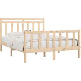 VidaXL Bedframe Massief Grenenhout 140x200 cm