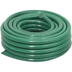 vidaXL Tuinslang 0,75'' 50 m PVC groen