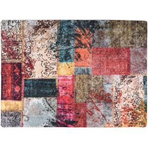 vidaXL-Vloerkleed-wasbaar-anti-slip-150x230-cm-patchwork-meerkleurig