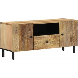 vidaXL Tv-meubel 105x33x46cm massief mangohout