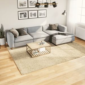 vidaXL-Vloerkleed-shaggy-hoogpolig-modern-200x280-cm-goudkleurig