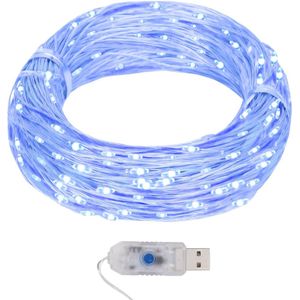 VidaXL-Lichtsnoer-met-400-microLED's-blauw-8-functies-40-m