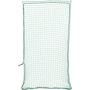vidaXL Aanhangwagennet elastisch touw 4x2 m polypropeen groen