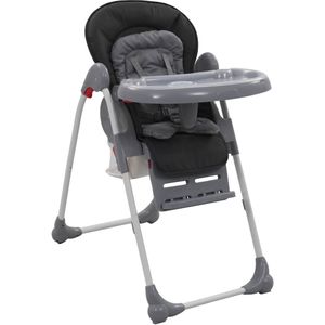 vidaXL Kinderstoel hoog grijs