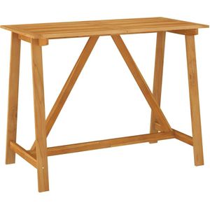 vidaXL Tuinbartafel 140x70x104 cm massief acaciahout