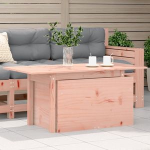 vidaXL Tuintafel 100x50x75 cm massief douglashout